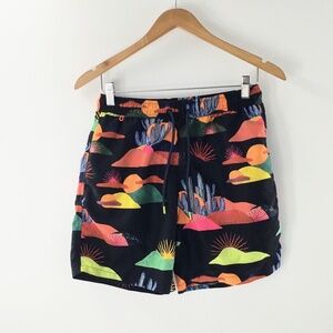 Vibrant Multicolor Swim Shorts